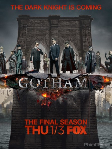 Thành Phố Tội Lỗi Phần 5 Gotham Season 5.Diễn Viên: Charles Baker,James Spader,Megan Boone,Diego Klattenhoff,Ryan Eggold