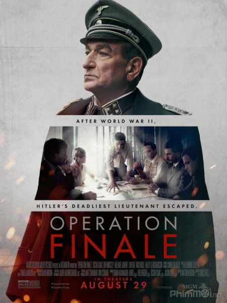 Chiến Dịch Cuối Operation Finale.Diễn Viên: Hailee Steinfeld,Jeff Bridges,Matt Damon