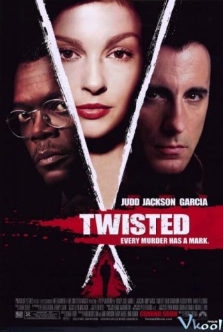 Vòng Xoáy Án Mạng Twisted.Diễn Viên: Jessica Chastain,Idris Elba,Kevin Costner,Michael Cera