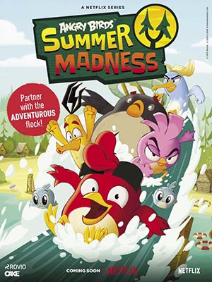 Quậy Tưng Mùa Hè Angry Birds: Summer Madness.Diễn Viên: Peter Dinklage,Tiffany Haddish,Bill Hader,Awkwafina,Dove Cameron