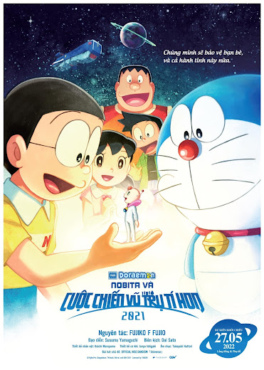 Doraemon: Nobita Và Cuộc Chiến Vũ Trụ Tí Hon 2021 Doraemon The Movie: Nobitas Little Star Wars 2021.Diễn Viên: Nobuyo Oyama,Noriko Ohara,Michiko Nomura