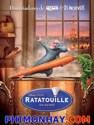 Chú Chuột Đầu Bếp Ratatouille.Diễn Viên: Fred Armisen,Bob Bergen,Jeff Bergman