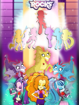 My Little Pony: Equestria Girls Rainbow Rocks Những Cô Gái Equestria: Nhạc Hội Cầu Vồng.Diễn Viên: Kawai Ameri,Kisaragi Mifuyu,Mito Mashiro,Mito Yuuri