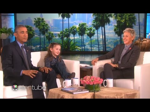Obama nói chuyện với bé gái về tổng thống cực dễ thương và hài hước :D