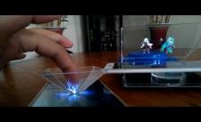 Biến điện thoại thành máy chiếu phim 3D hologram ảo diệu ;x)