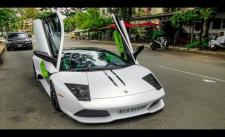 Siêu xe Lamborghini của đa cấp UNICITY lên màu mới =))
