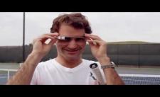 Khi Roger Federer chơi quần vợt thông qua Google Glass :v
