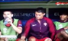 Khoảnh khắc hài hước của Ronaldo trong trận chung kết Euro 2016