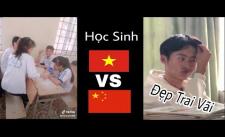 Học Sinh Việt Nam và Trung Quốc Đi học lầy lội