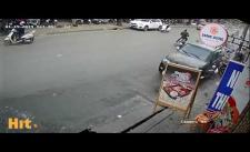 Xe điên gây tai nạn liên hoàn tại Hà Nội